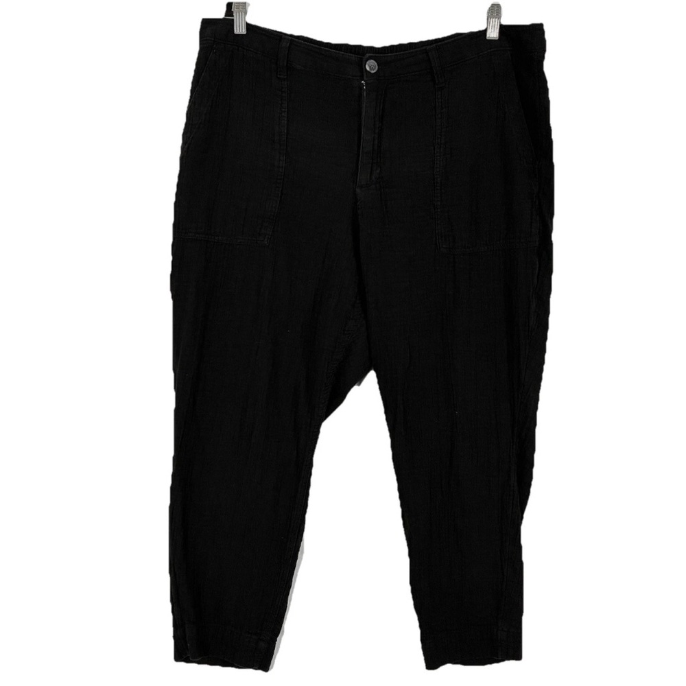 Old Navy Pants Size 18 Black Gauze